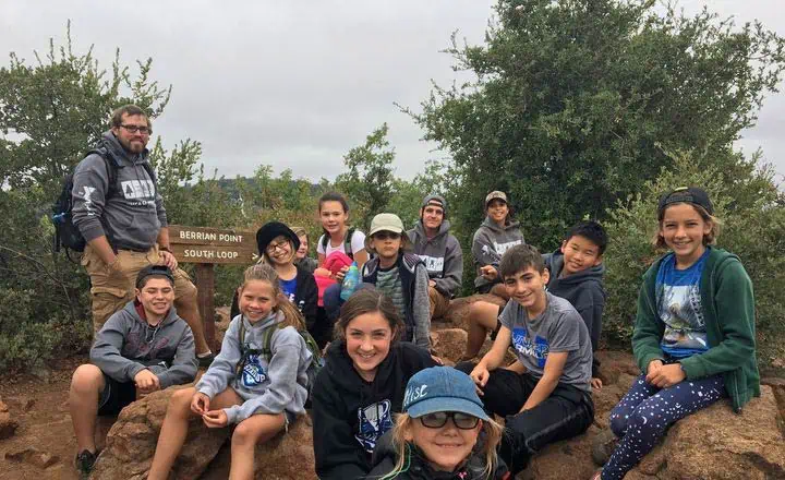 dmp 6th grade camp hiking banner|dmp 6th grade camp hiking|dmp 6th grade loading bus to camp|dmp 6th grade camp ball