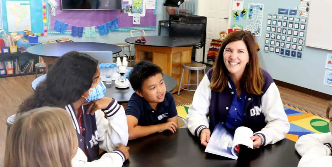 dmp 6th grade learns 7 habits for effective teens banner|6th grade students of del mar pines learns 7 habits for effective teens|7 habits of highly effective teens book