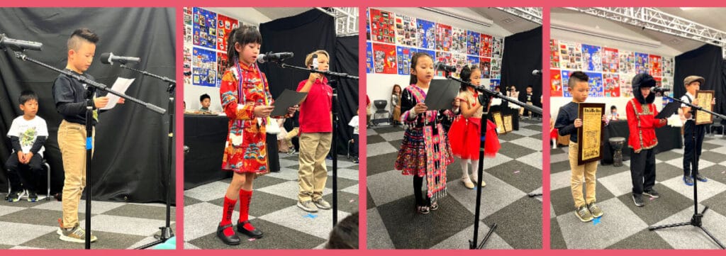 collage of DMP students during the ancestors program