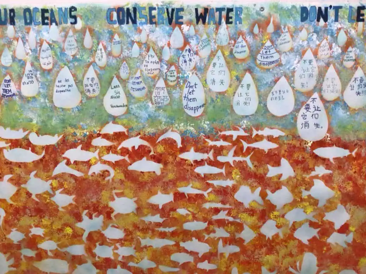 wyland mural 2025 at del mar pines school